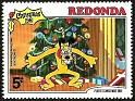 Kingdom of Redonda 1981 Walt Disney 5 ¢ Multicolor. Redonda 1981 Disney 5c. Subida por susofe